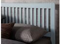 5ft King size May grey wood frame bedstead 2